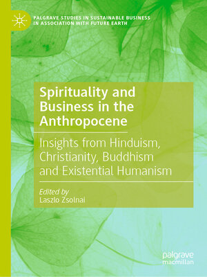 cover image of Spirituality and Business in the Anthropocene
